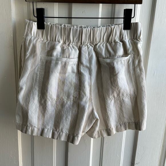Banana Republic Striped Linen Blend Shorts - Picture 5 of 7